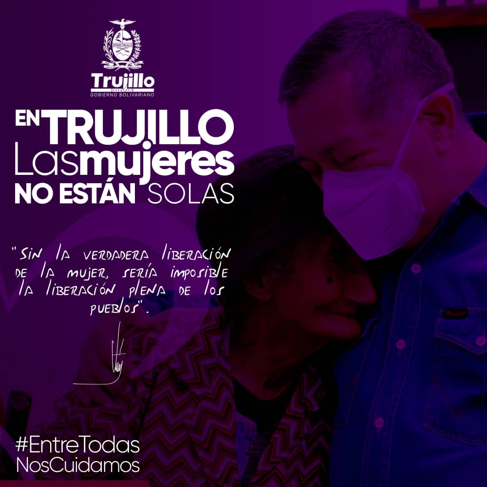 A propósito de la decisión tomada por los órganos de justicia contra el maltrato hacia las féminas, reiteramos que desde nuestra región respaldamos las acciones que promuevan la paz en los hogares y repudiamos cualquier acción que las perjudique. Las mujeres no están solas.