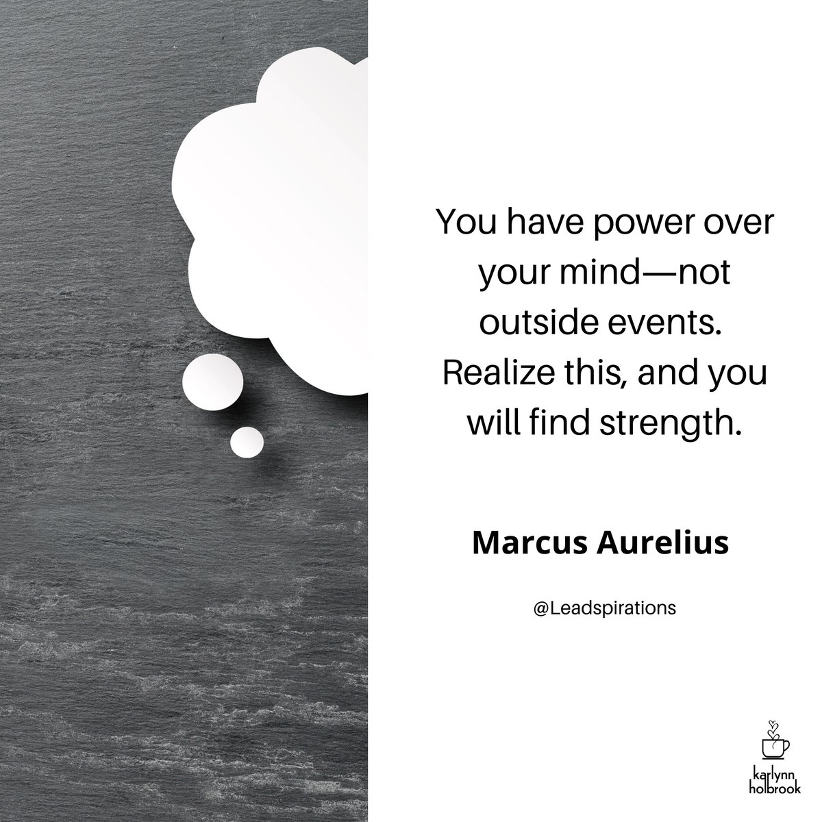 Leadspirations's tweet photo. Change your thinking, change your life #leadspirations #leadership #marcusaurelius #quotes https://t.co/qz0Qln7L3w