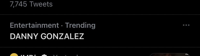 wait why i’m trending
