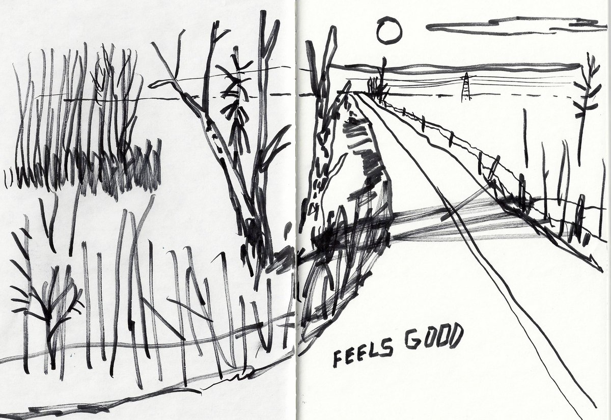 Feels good to be sketching again. 