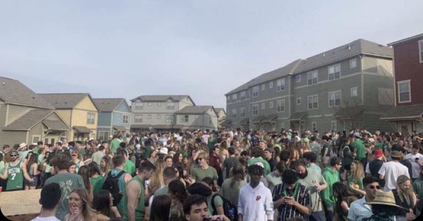 OnionVT's tweet image. After University Schedules No Class On St. Patrick’s Day, Blacksburg Community Could’ve Never Seen This Coming