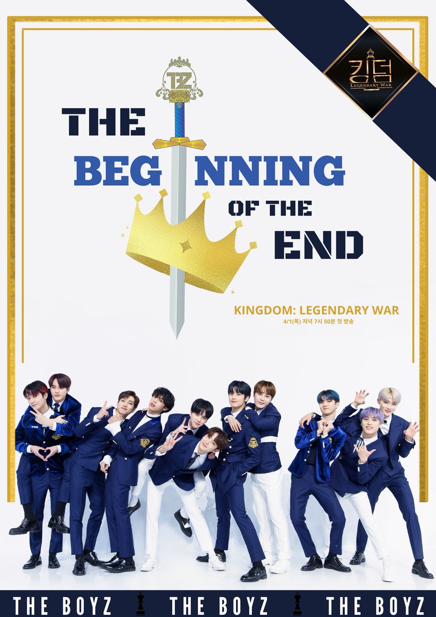 yb_tbz's tweet photo. 👑THE BEGINNING OF THE END👑

#KINGDOM_LEGENDARYWAR 
#MY_KINGDOM_POSTER_THEBOYZ https://t.co/RLCNEz4cmz