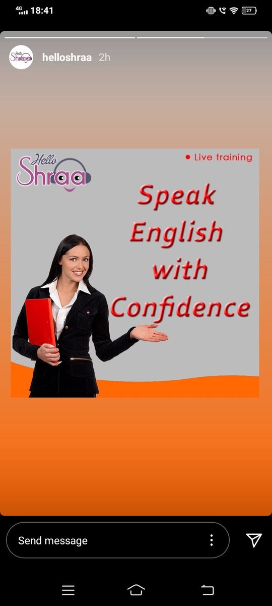 LalitaChavan10's tweet image. #helloshraa
#bestsopkenenglishapp
#developyourcommunicationskill