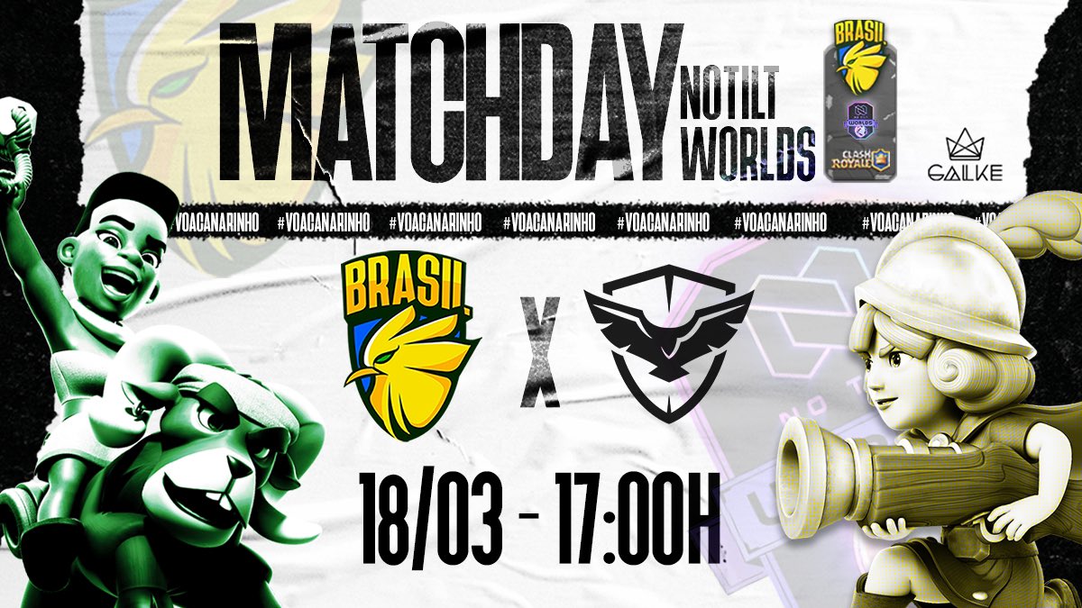 Sel. Brasileira CR (@selbrasilcr) on Twitter photo Fala Nação, hoje é dia de Brasil no mundial e dessa vez enfrentamos a <a href="/SeleccionArgCR/">Sel. Argentina CR</a> valendo vaga na próxima fase da #NTW. Venham nos apoiar ás 17:00 no canal do <a href="/brunoclash_/">BrunoClash 🎙</a> e não se esqueçam de mandar a #VoaCanarinho no Chat !!!
E uma boa sorte aos hermanos, vão precisar 🔥! Fala Nação, hoje é dia de Brasil no mundial e dessa vez enfrentamos a <a href="/SeleccionArgCR/">Sel. Argentina CR</a> valendo vaga na próxima fase da #NTW. Venham nos apoiar ás 17:00 no canal do <a href="/brunoclash_/">BrunoClash 🎙</a> e não se esqueçam de mandar a #VoaCanarinho no Chat !!!
E uma boa sorte aos hermanos, vão precisar 🔥!
