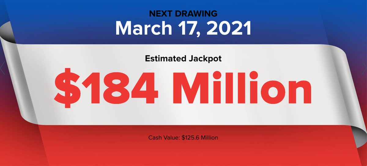Powerball lottery: Did you win Wednesday’s $184M Powerball drawing? Winning numbers, live results (3/17/2021) https://t.co/PcL0lHNxFX https://t.co/n8MCnKLVka