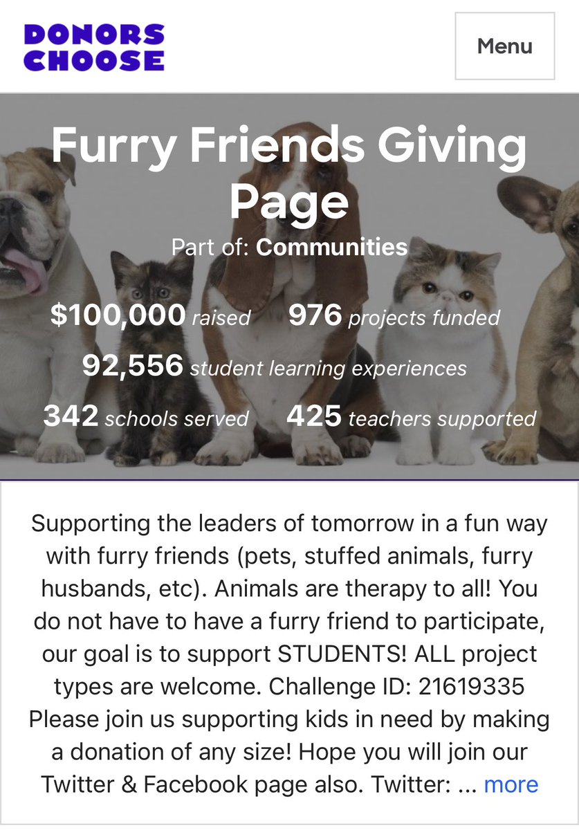 <a href="/FurryFriendsDC/">Furry Friends</a> Congrats!!!