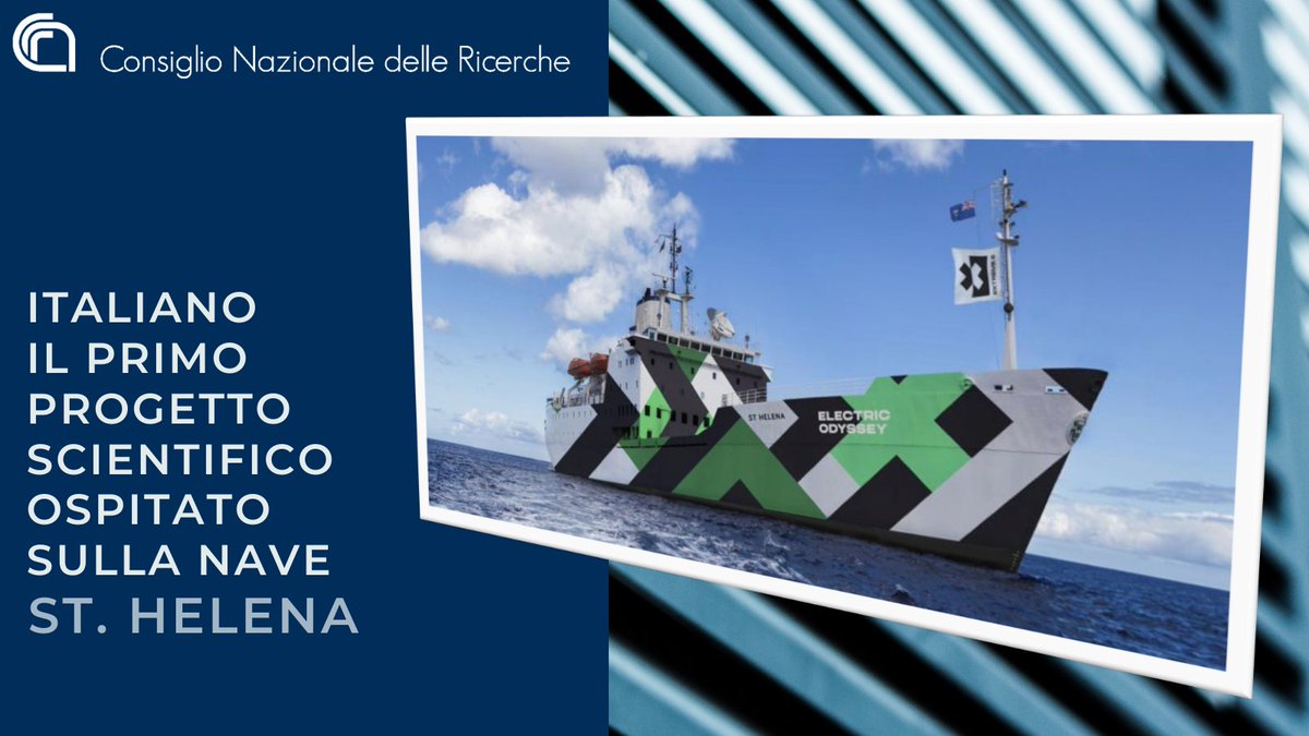 Italiano il primo progetto scientifico ospitato sulla nave St. Helena 
Lo annunciano <a href="/ExtremeELive/">Extreme H</a> ed <a href="/EnelFoundation/">Enel Foundation</a>.
Il progetto, a conduzione italiana, è guidato da un team della <a href="/SznDohrn/">Stazione Zoologica Anton Dohrn</a> e da <a href="/Giuseppe_Suaria/">Giuseppe Suaria</a> del #Cnr_Ismar
👉cnr.it/it/news/10104

#XPrix #ExtremeE