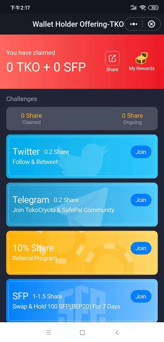 SafePal - Crypto Wallet (@isafepal) on Twitter photo <a href="/Tokocrypto/">Tokocrypto</a> Wallet Holder Offering WHO Dapp is now Available within the <a href="/iSafePal/">SafePal - Crypto Wallet</a> Wallet App
The tasks are now live
Make sure you have sufficient SFP to complete the tasks
Rules and Instructions are provided in the Tasks <a href="/Tokocrypto/">Tokocrypto</a> Wallet Holder Offering WHO Dapp is now Available within the <a href="/iSafePal/">SafePal - Crypto Wallet</a> Wallet App
The tasks are now live
Make sure you have sufficient SFP to complete the tasks
Rules and Instructions are provided in the Tasks