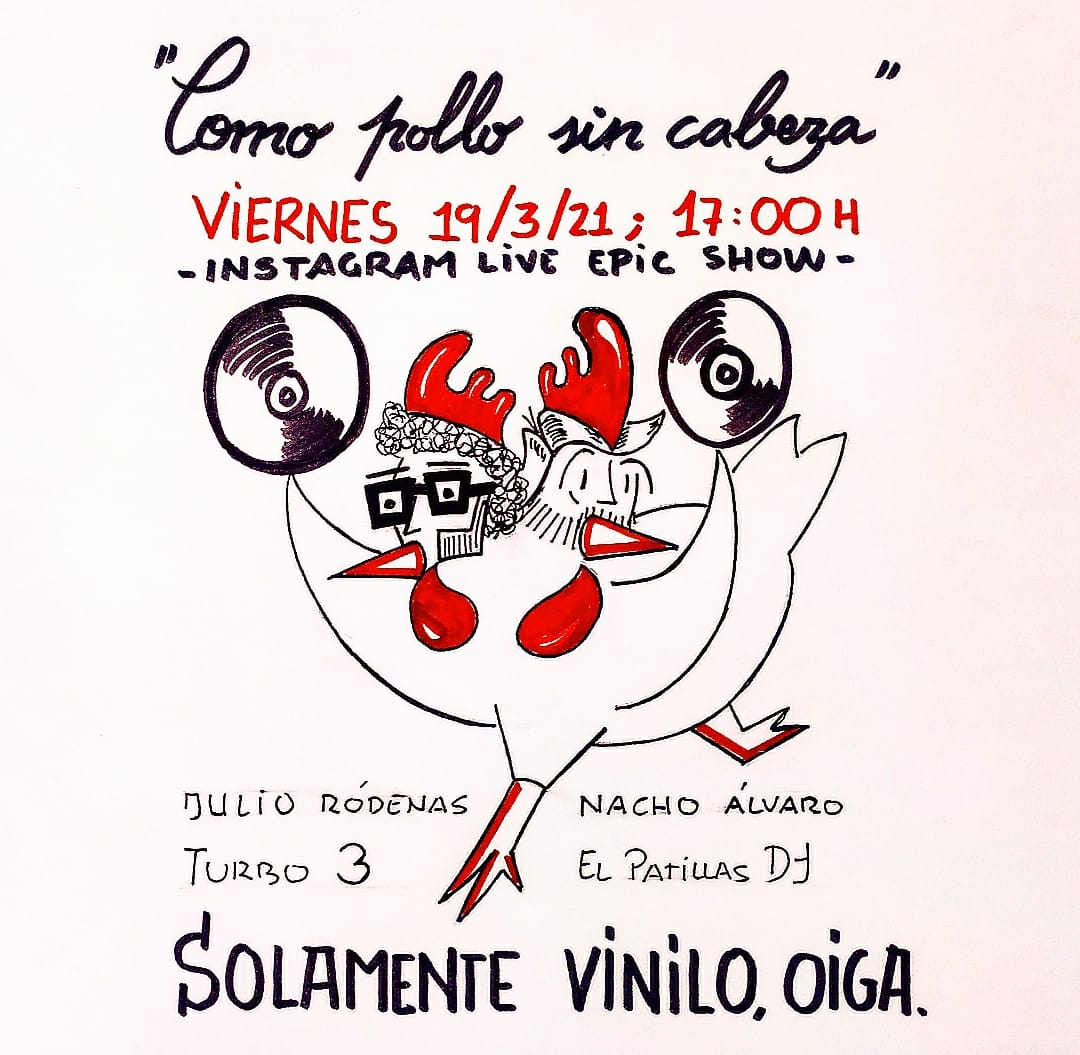 LaAntifo's tweet photo. 📺"Como POLLO sin CABEZA"🐤💨

📍 Próximo #viernes 19/03/2021
🕖17:00h
📹Epic chow en @instagram 

La TURRA MÍTICA de nuestros amigos
    @JulioRodenas Vs @Nacho_Alvaro https://t.co/RadhAYpKlq