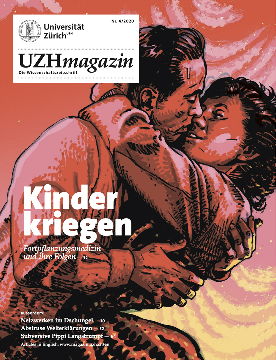 The dossier of the current UZH Magazine focuses on the question how reproductive medicine can help with the desire to have children
<a href="/UZH_en/">University of Zurich</a> #familyplanning #infertility 
magazin.uzh.ch/en/current.htm…