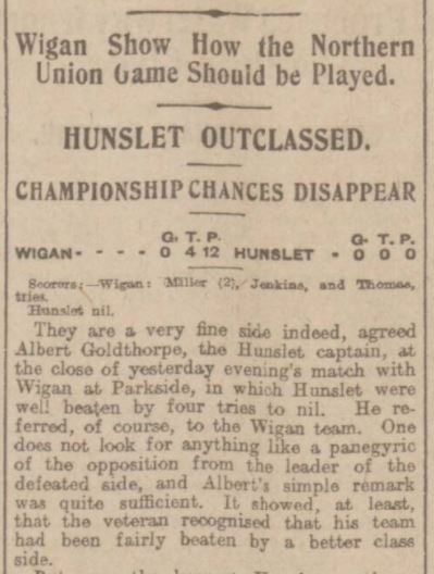Hunslet1908's tweet photo. Well beaten by a better side yesterday, all chance of a top finish have gone now, we still have one trophy, the Challenge cup to defend. https://t.co/s9pIybfNpx