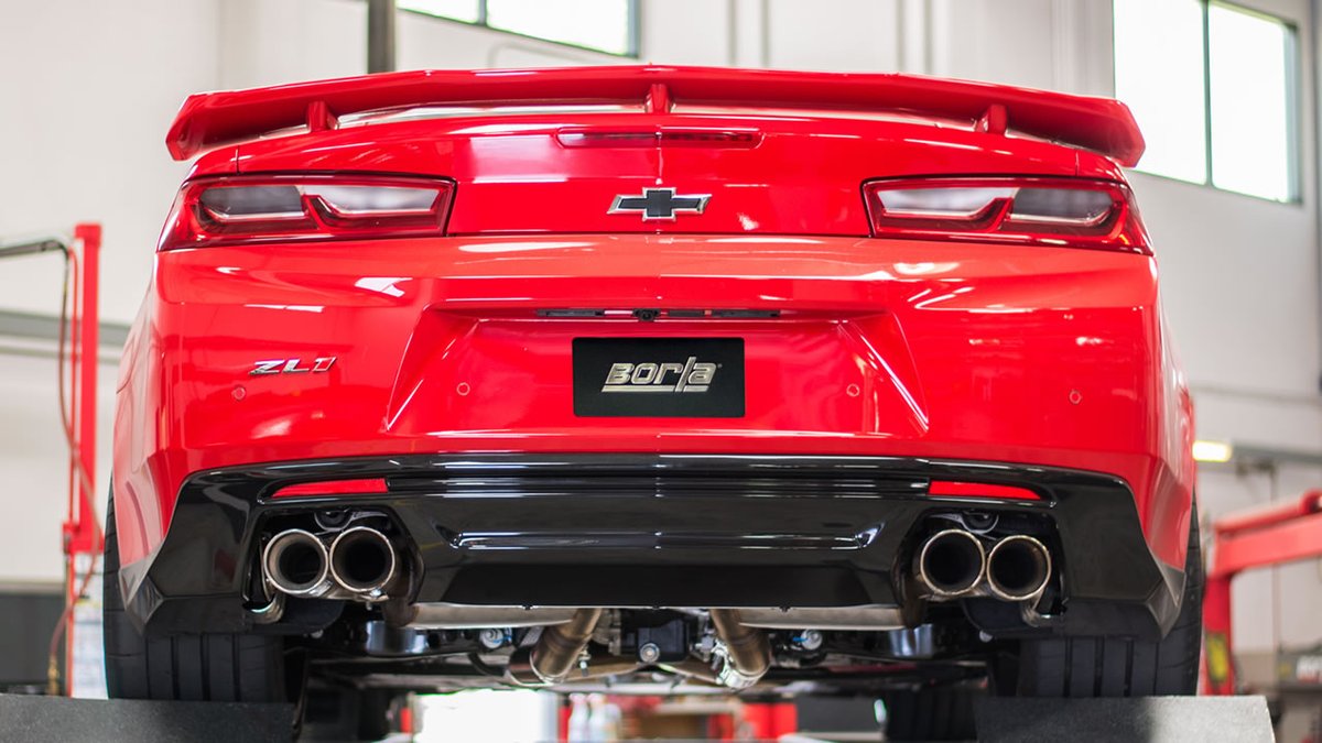 ApaPerformance's tweet photo. Hoy hemos equipado este espectacular Camaro ZL1 2018 con una línea de escape completa @BorlaExhaust  el sonido es perfecto y el look de otro nivel!🔥🔥
@emprender_mas https://t.co/QNhZ9Mi8DA