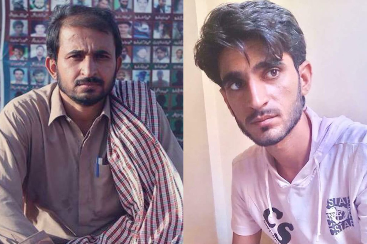 Adil__Baluch's tweet photo. زاہد بلوچ اور اسد بلوچ کو 18  مارچ 2014 میں کوہٹہ سے پاکستانی فورسز نے جبری طور پر اغواه کیا جوتاحال منظر عام ��ر نہیں لائے گئے. آج اسد بلوچ اور زاہد بلوچ کی جبری گمشدگی کو 7سال مکمل ہوگئے.
#SaveZahidBaloch 
#SaveAsadBaloch
@SammiBaluch 
@MehwishBaluch 
@FazalSherBaloc https://t.co/3KttjmzgJc