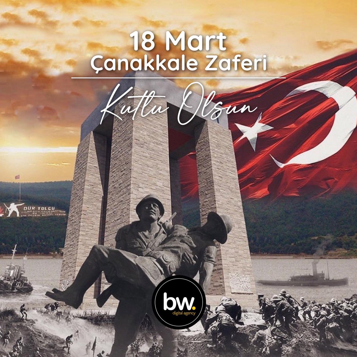 bwnettr's tweet image. Dur Yolcu! Bilmeden gelip bastığın bu toprak, bir devrin battığı yerdir. 

18 Mart Çanakkale Zaferi Kutlu Olsun 🙏🏼

#18mart #18martçanakkalezaferi #bwdigital