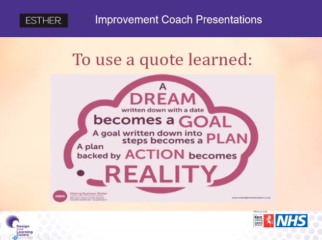 IDT_innovation's tweet photo. Congratulations to our new ESTHER Coaches on completing their training! Well done to Kent Community Warden Service and Age UK for investing in ESTHER Coaching and doing what is #best4ESTHER. Contact us about Coach training: designandlearningcentre@kent.gov.uk #ESTHERNetwork https://t.co/AxCJly35NM