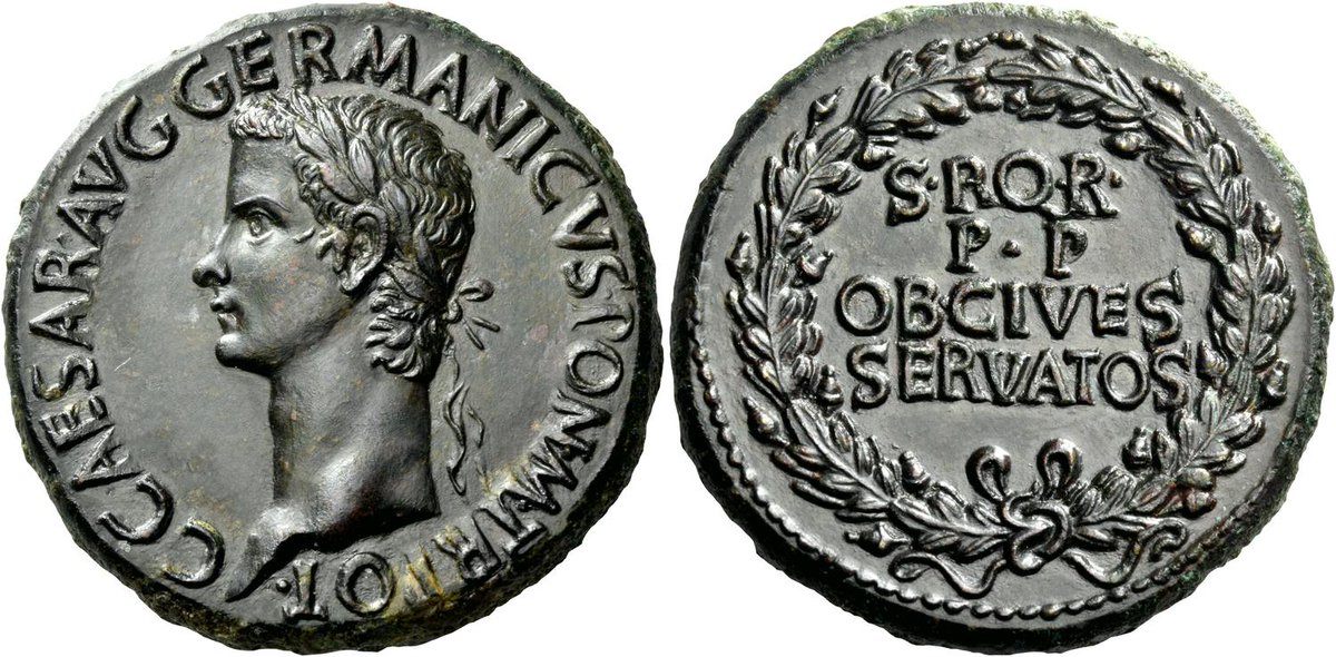 ☀️ #OnThisDay #Caligula was elected emperor by the Senate of Rome. At first he was highly popular &amp; his rule was liberal. But after an illness (or poisoning?), he became diabolical. His cruelty, and also financial crises &amp; famine caused by his expenses provoqued people's hatred.