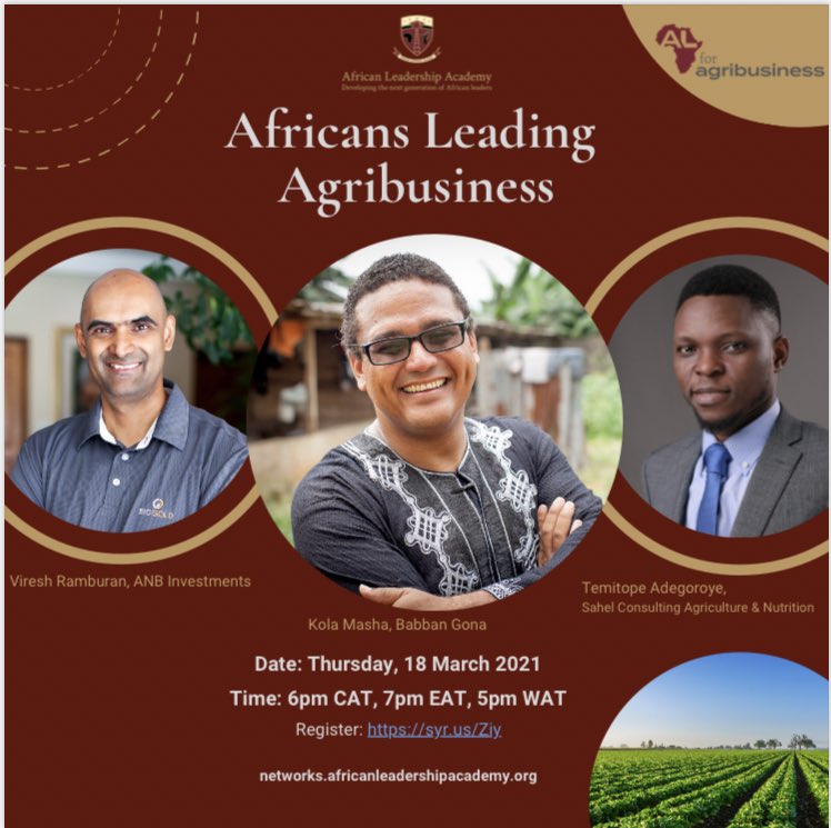 “ The future millionaires and billionaires of Africa will come from agriculture.” Dr. Adesina, President AfDB.
Proud to interview some of the agribusiness leaders who are gunning to see an Africa in control of its food systems sector, and succeeding in feeding its people.