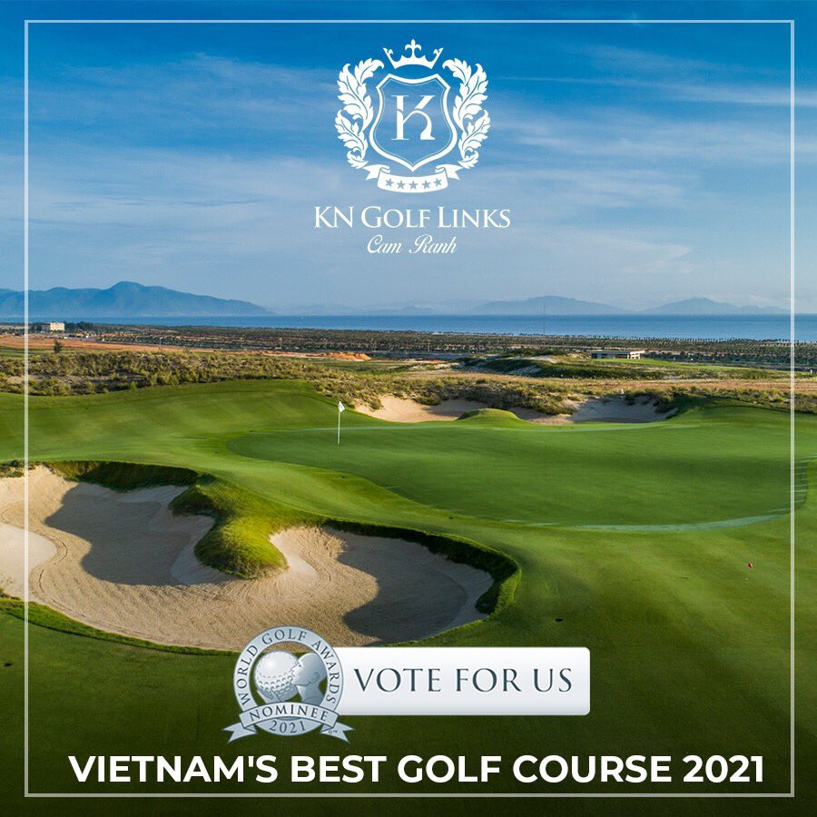 It gives us great pleasure to announce that KN Golf Links has been nominated as “Vietnams Best Golf Course 2021” in the 2021 World Golf Awards. Please support us in this cause and take a few minutes to register and vote for us at the following link.
worldgolfawards.com/vote/kn-golf-l…