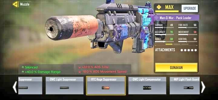 Murdablast CODM (@codm_murdablast) on Twitter photo Manowar nerfd after latest mini update
Thanks @hendrasuryanada Manowar nerfd after latest mini update
Thanks @hendrasuryanada