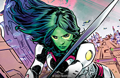 La Femme la plus Dangereuse de la Galaxie
Le paquet Héros Gamora pour Marvel Champions : Le Jeu de Cartes.
fantasyflightgames.fr/news/article/l…
#j2s
