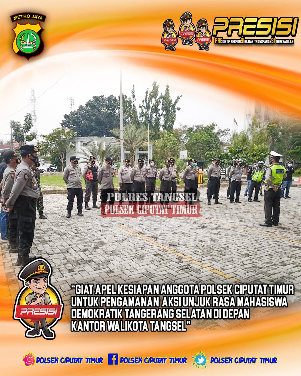 PolsekCiputatTimur tweet media