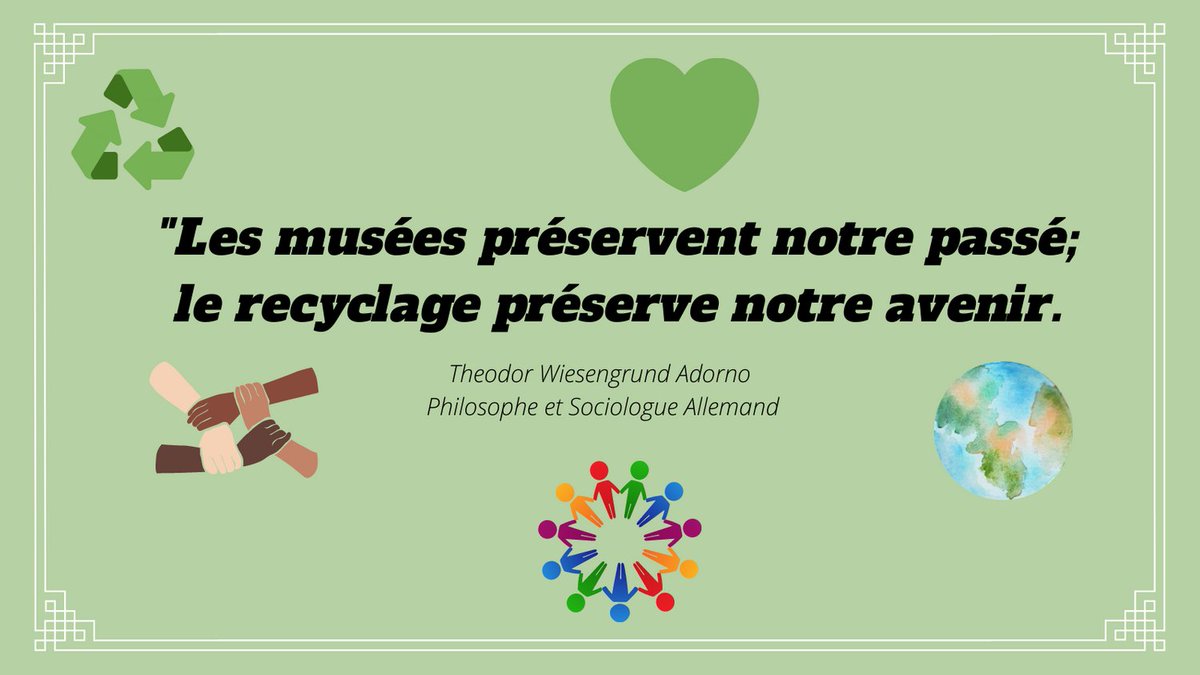 SecondeMode's tweet image. 🗣️ C'est la #JourneeMondialeduRecyclage ♻️

Une occasion de rappeler que le #recyclage ♻️ est une pratique très importante à ne pas négliger ⚠️

Le recyclage notamment dans la #mode, permet d'éviter plusieurs problématiques néfaste à notre chère 🌍💚

Pensons à l'avenir ✅🔜
