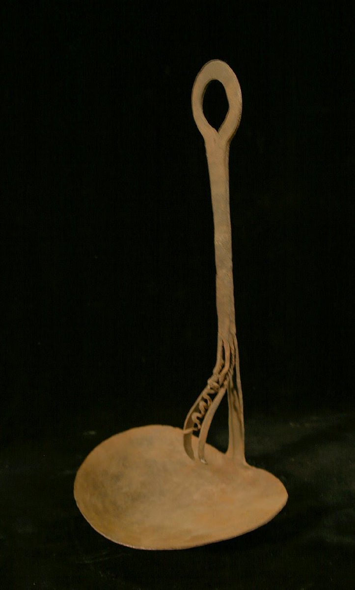 Street Lamps taken from Benin City during the invasion by British forces in 1897. It is currently in the British Museum.