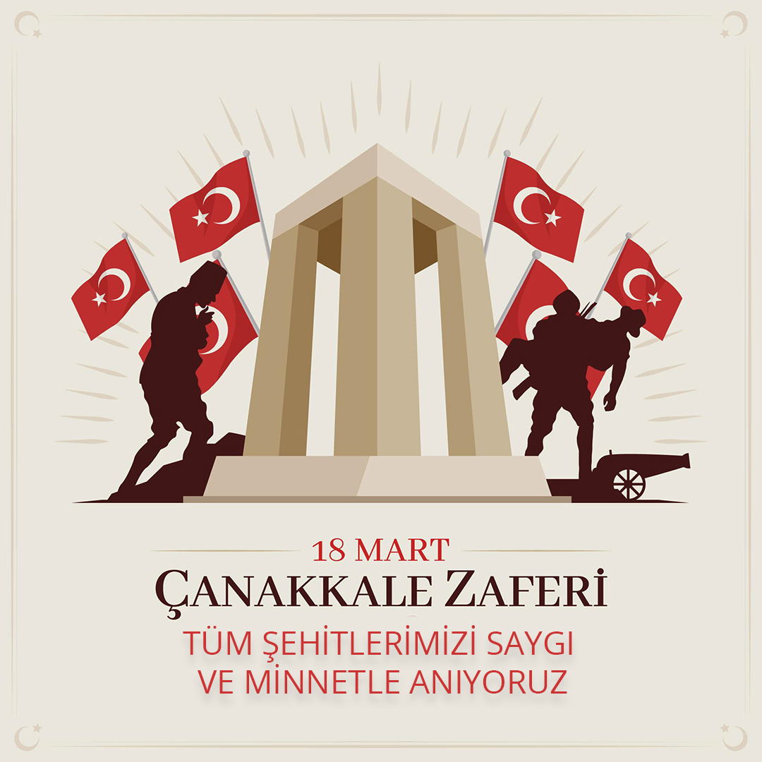 Bastığın yerleri 'toprak!' diyerek geçme, tanı: Düşün altındaki binlerce kefensiz yatanı...

Gazi Mustafa Kemal Atatürk ve Tüm Şehitlerimizi Saygı ve Rahmetle Anıyoruz.🇹🇷

#18martçanakkalezaferi #18mart #çanakkale #çanakkalezaferi #çanakkalegeçilmez #endlesscampus