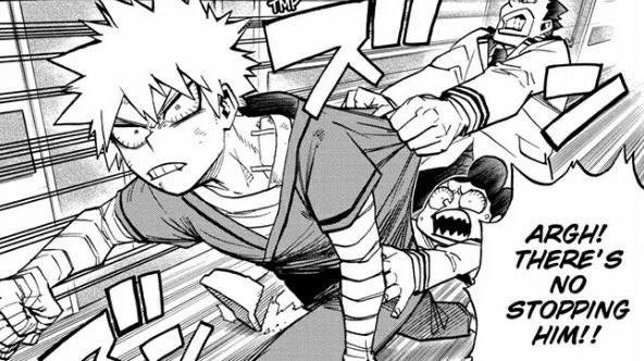 #mhaSpoilers #bnha306 #MHA306

bakugou on his way to steal all deku's all might merch that was left in the dorms 