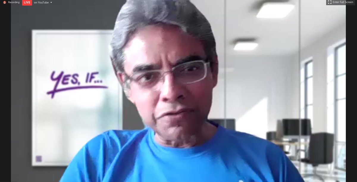 parikrma's tweet photo. “I’m deeply indebted to the scientific community for being able to find solutions to the pandemic in just a year.
We never give up as a human race – that’s the biggest message.” Dr Pradip Dutta
Huge shout out to @synopsys for being our long-term sponsor for Parikrma FoS21 https://t.co/Fcxjg92mQi