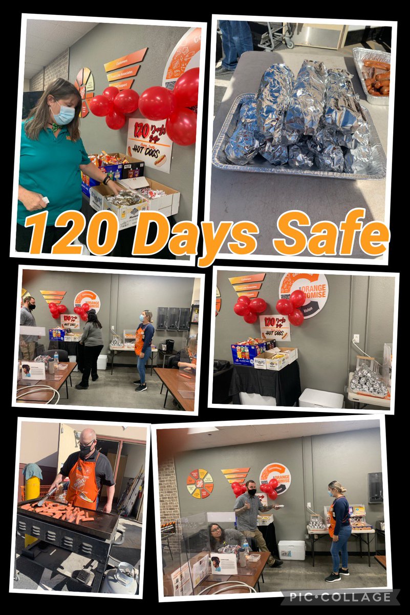 Team Rancho celebrating 120 days safe. Thank you all for your commitment to working safe in 2021. Let’s keep it going! #TeamRancho #roadto365 #worksafe