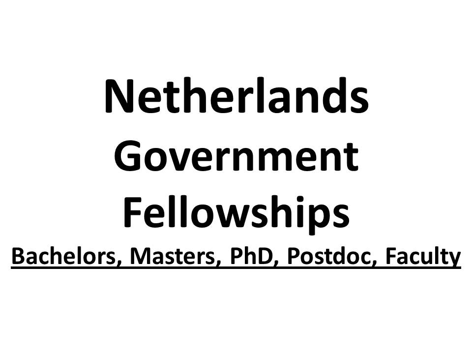 Netherlands Government Fellowships: Bachelors, Masters, PhD, Postdoc, Faculty positions.dolpages.com/jobs/netherlan… #dolpages #studyabroad #studydolpages #STEM #scholarship #scholarshipopportunities #science #netherlands #studyinnetherlands #europe #europe #studyineurope