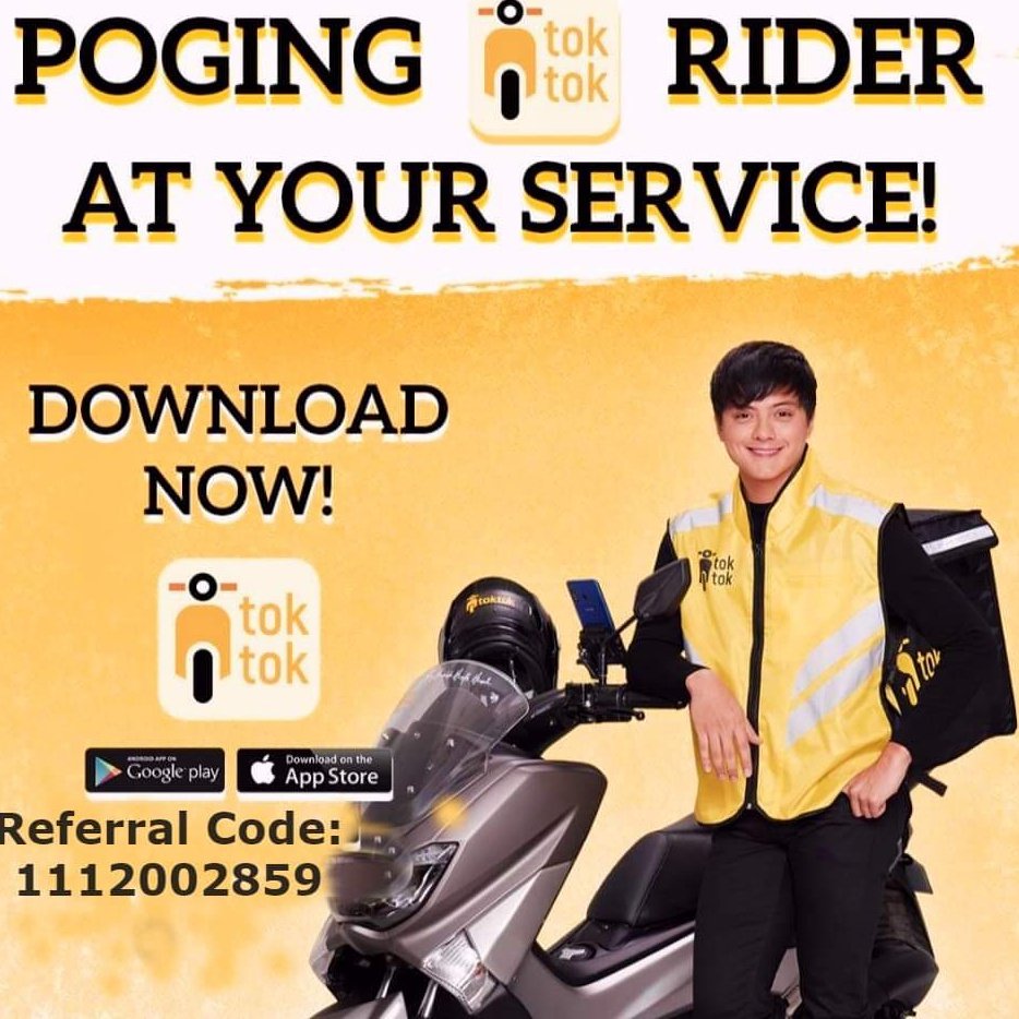 toktok_phil's tweet photo. ‼️Mga poging TokTok Rider! Gusto mo ba sila ioperate? Be an operator now! 😅🥰💛🙌🏼

#TokTokOnlineFranchisee
#TokTokDeliveryService
#JCWorldwide
#LifetimeOnlineBusiness https://t.co/oiR1CpmIoI