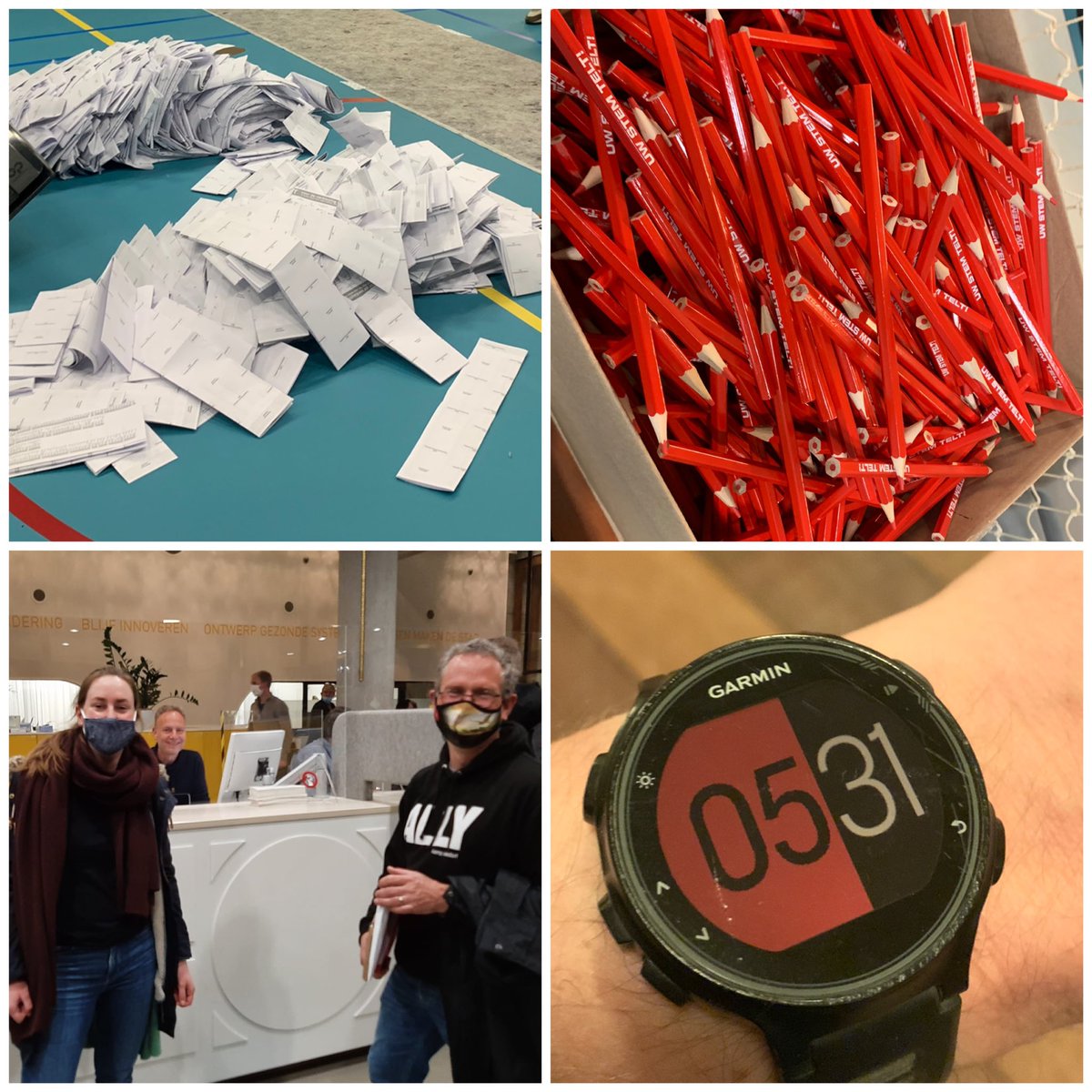 Zo. Thuis. Nu slapen. 

Het was weer een mooie dag, Theresa, Inge en alle andere collega’s van de gemeente en <a href="/Baljetgroep/">Baljetgroep</a> die ook deze verkiezingsdag weer organiseerden!