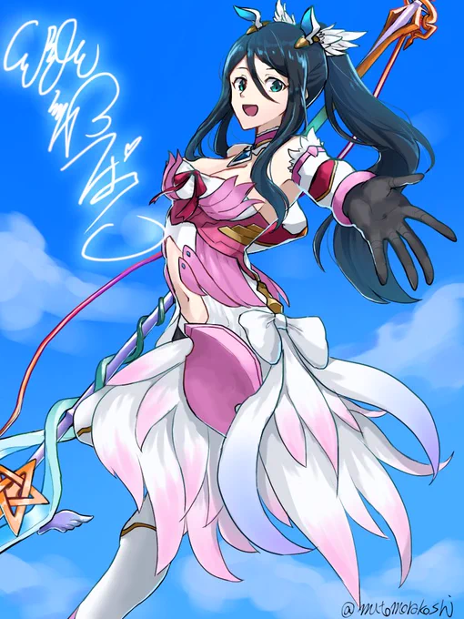サインが凄いけどつばさちゃんはかわいい

#ファイアーエムブレム 