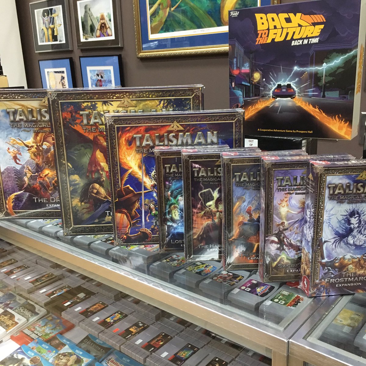 dicecitygamesdc's tweet photo. From #DnD and #dragonshields to #boardgames and #fireballisland we have some great news deliveries in stock for you, #tabletopgamers! https://t.co/TSbOlDRfPF