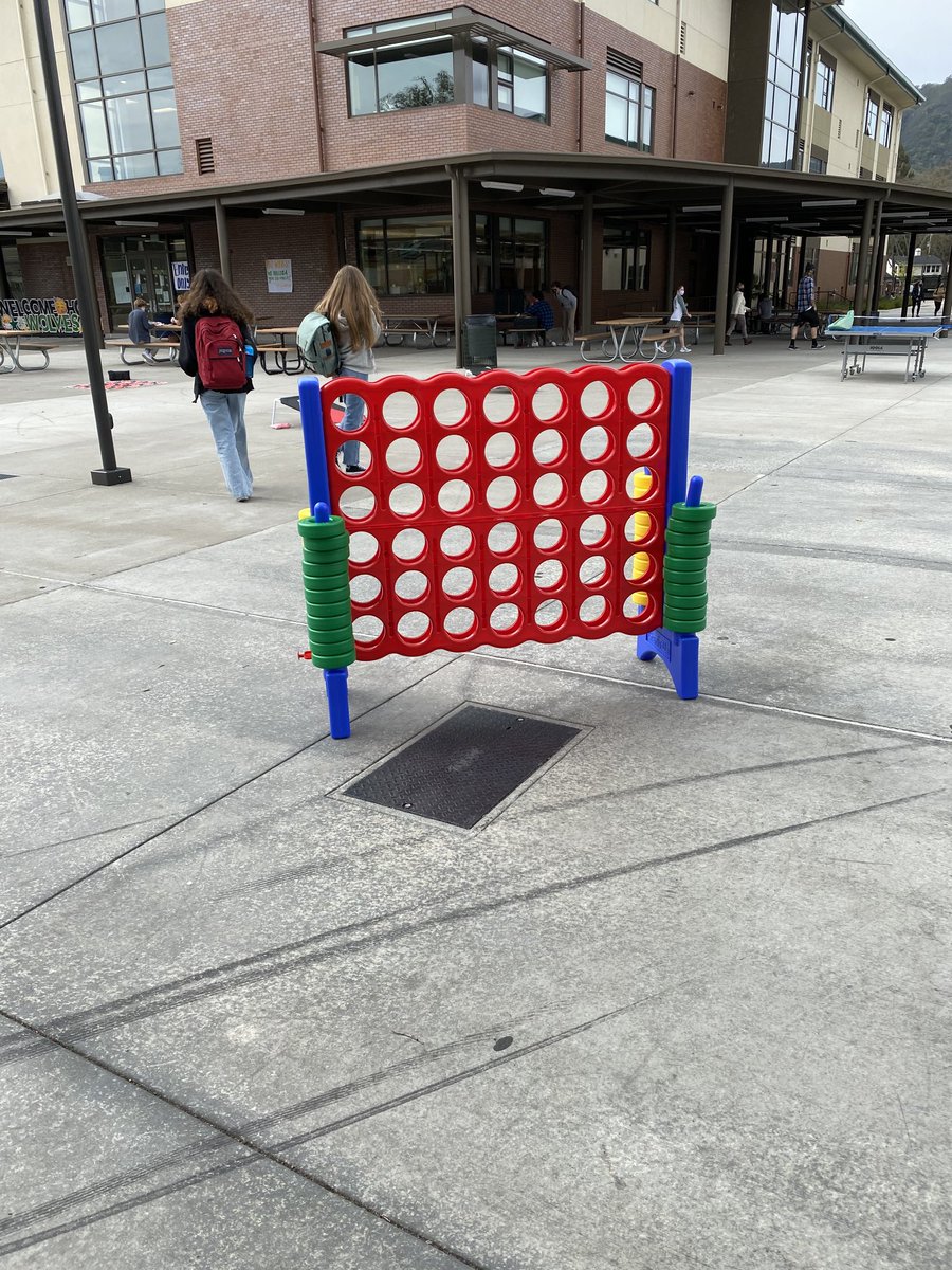 What a wonderful day at SRVHS! Reopening to hybrid instruction for Cohort A today! Tomorrow we can’t wait to meet Cohort B! Frosh orientation begins at 8:15 ⁦<a href="/WERSR/">San Ramon Valley HS</a>⁩ rocks! Such great energy! Enjoyed games at lunch thanks to ⁦<a href="/SRVHSPTSA/">SRVHS PTSA</a>⁩ !