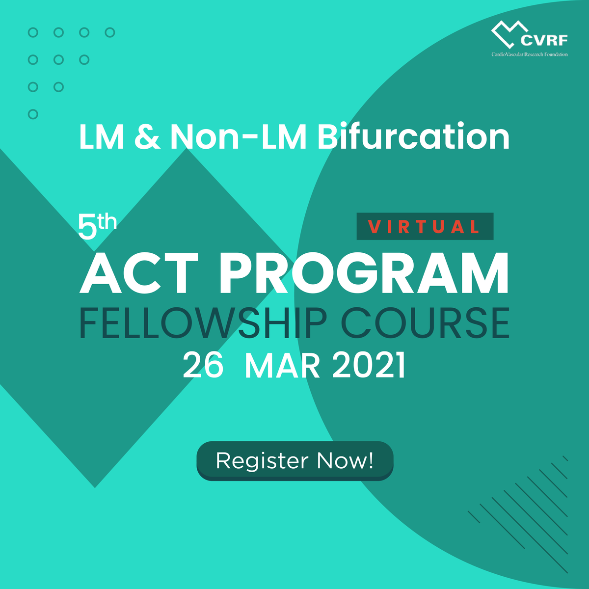 summitmd_cvrf's tweet photo. Join the 5th Virtual ACT Live Webinar on LM & Non-LM Bifurcation next week to integrate cutting edge clinical trials and registries data with the latest on complex coronary intervention: https://t.co/NO1keVY7SQ
#cvrf #summitmd #actprogram #actfellowship #apvalves #cardiology https://t.co/ioHO8NY33D