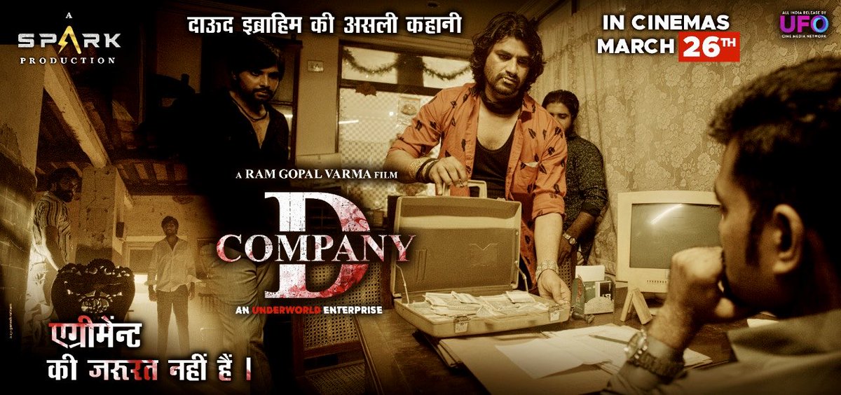 RGVzoomin's tweet photo. What's the point of being in the underworld if there also you need agreements???  #Dcompany in theatres March 26 th https://t.co/Oe6LNUlHeK