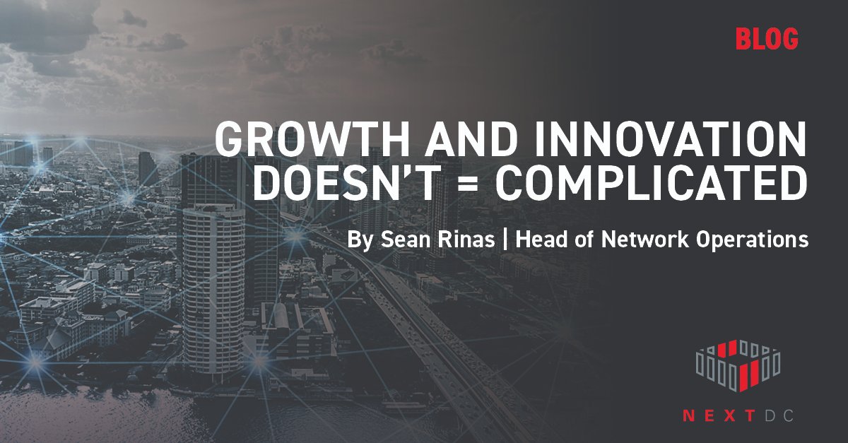 NEXTDC's tweet image. Keeping your people, locations, clouds, data and applications interconnected can be just as complex as it sounds. BUT something that can’t be foregone when it comes to driving growth and innovation. bit.ly/3bU0Qur
#networkresilience #sdn #virtualnetworks #cloudtocloud