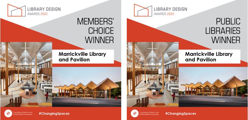 ALIANational's tweet image. Congratulations to all of the winners and commended libraries in the ALIA-run Australian Library Design Awards 2021.

@utslibrary @IWCouncil @Library_Vic

bit.ly/38R2bAh