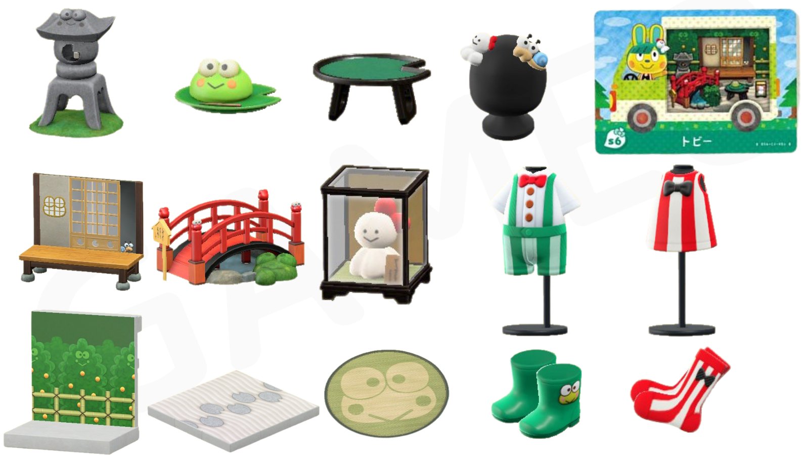 あつ森攻略 Game8 けろけろけろっぴの家具 服 トビー Amiiboカードを読み取ることで追加される家具や服は合計14種類存在します 和風家具として使えるデザインが特徴的であり 竹家具などと相性がよさそう あつ森 森アプデ あつ森攻略 Game8 けろけろけろっぴの家具 服 トビー Amiiboカードを読み取ることで追加される家具や服は合計14種類存在します 和風家具として使えるデザインが特徴的であり 竹家具などと相性がよさそう あつ森 森アプデ