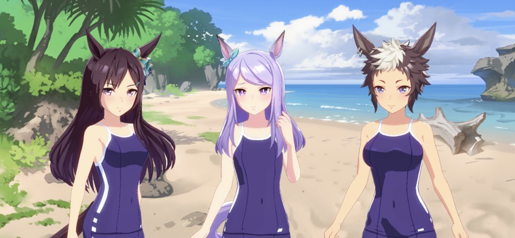 メジロ家のおっぱい格差可愛いな #メジロマックイーン #メジロライアン