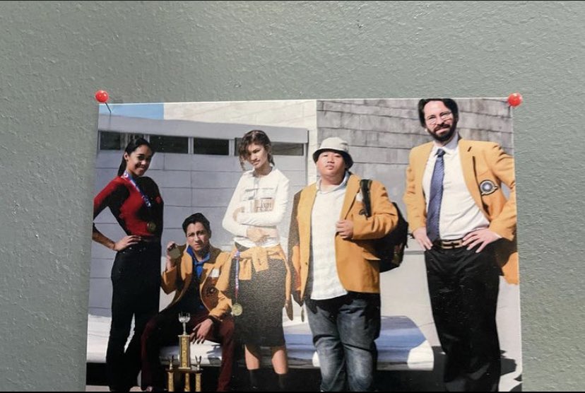 Spider Man No Way Home News A New Picture Of Laura Harrier Tony Revolori Zendaya Jacob Batalon Martin Starr On The Set Of Spider Man Homecoming Via Lifeisaloha Instagram T Co Pzagelcuaz