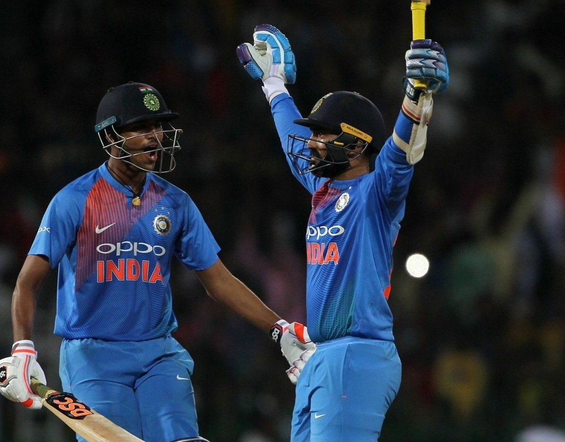 #OnThisDay Three years ago Team India Won the #NidahasTrophy Under Rohit Sharma Captaincy !!!🎉

📸:@BCCI | @ImRo45