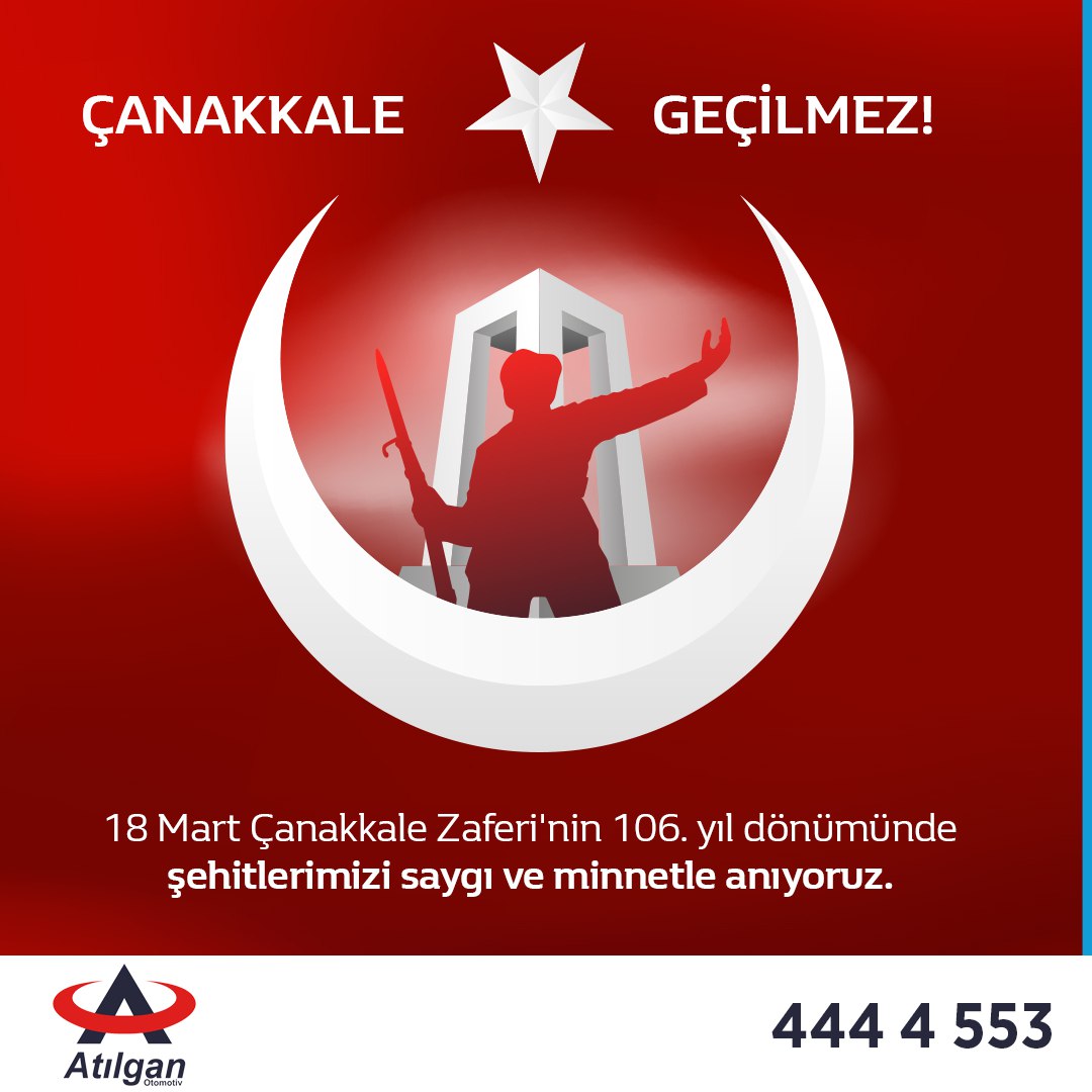 18 Mart Çanakkale Zaferi'nin 106. yıl dönümünde şehitlerimizi saygı ve minnetle anıyoruz.

#rize #ayder #cayeli #ardeşen #pazar #derepazari #camlihemsin #hemsin #fındıklı #ikizdere #salarha #güneysu #muradiye #karadeniz #tbmedya #atilganrenault #canakkalezaferi #18mart