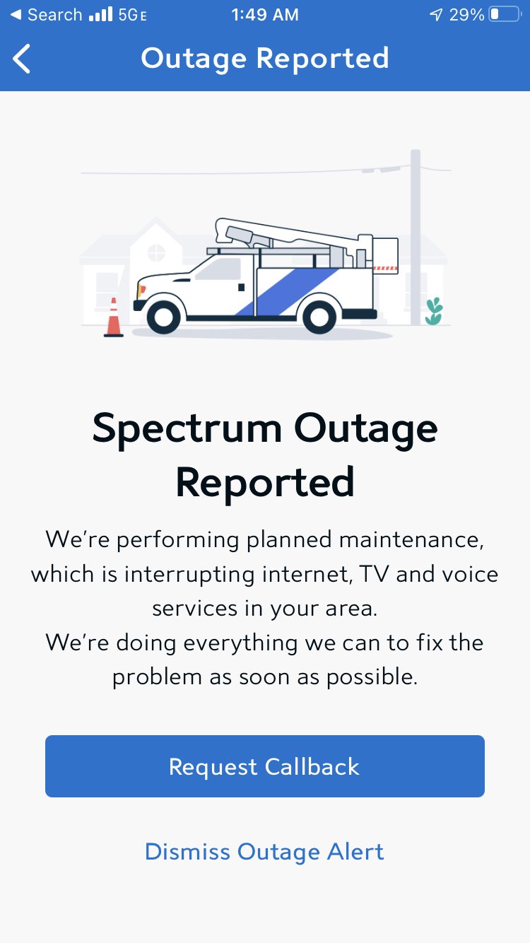 Is Spectrum Doing Maintenance Is Spectrum Doing Maintenance