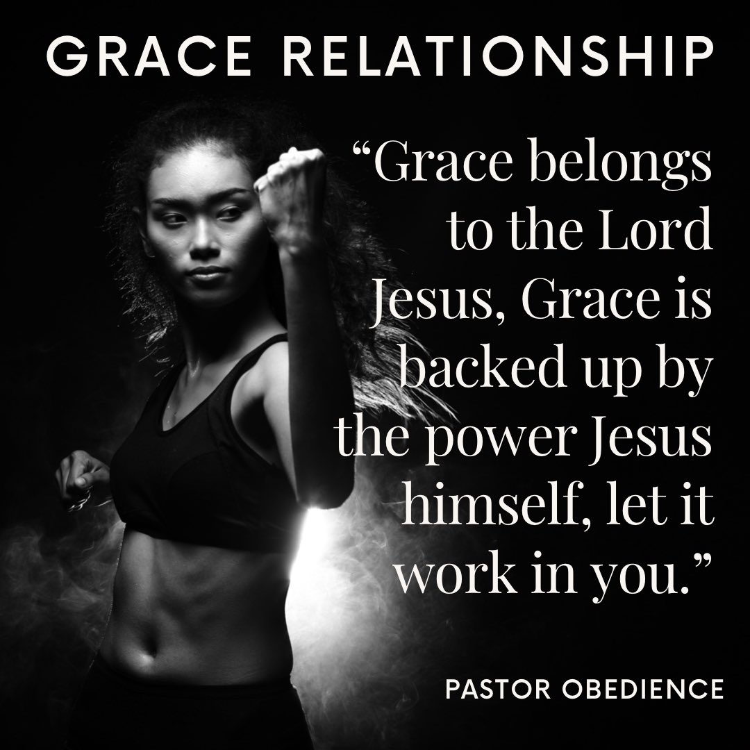 ObieMax's tweet photo. 2 Timothy 2:1 (NKJV)
1 You therefore, my son, be strong in the grace that is in Christ Jesus.

The power of grace is made manifest when you relate with Grace itself. Be in grace and Grace in your and power will work.
#dailyprescriptionswithpso #gracerelationship #pastorobedience https://t.co/vQiRKG47CC