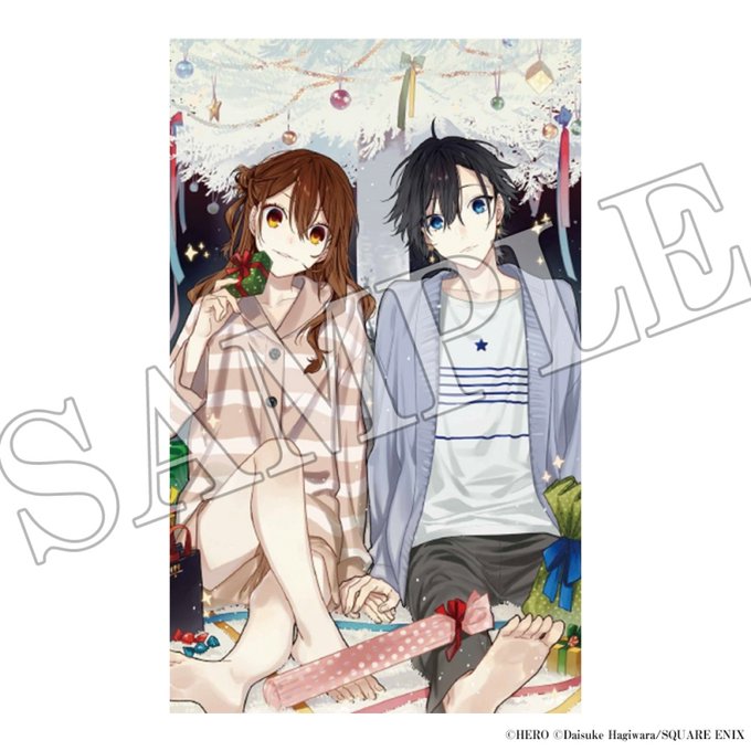 24. come with Horimiya mask case & Twst poster! 