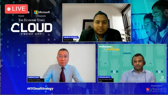 PayPalIN's tweet photo. Senior leader, @phoram talks about the importance of #Data and #AI in enabling #personalized customer experiences at the #ETCloudStrategy Summit.
@ET_Edge #ETUnwired https://t.co/pSDbILXgwL